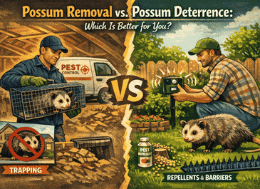Possum Removal vs. Possum Deterrence